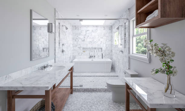 Bathroom natural stone | PDJ Flooring