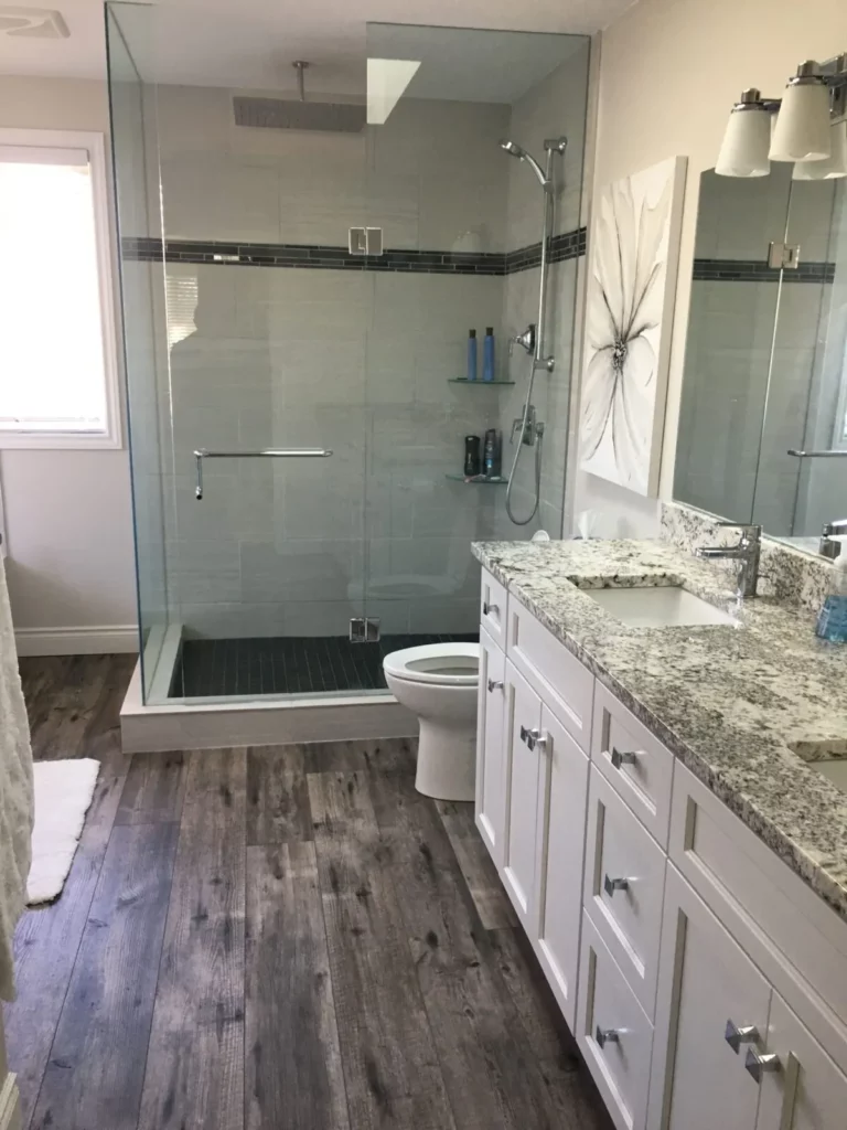 Bathroom tile wall | PDJ Flooring