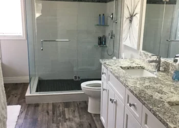 Bathroom tile wall | PDJ Flooring