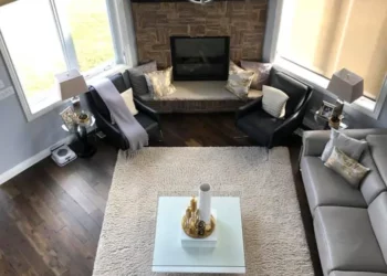 Living room hardwood flooring | PDJ Flooring